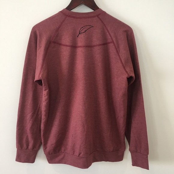 Slight Men’s Shirt Long Sleeve Burgundy Graphic - Picture 6 of 7